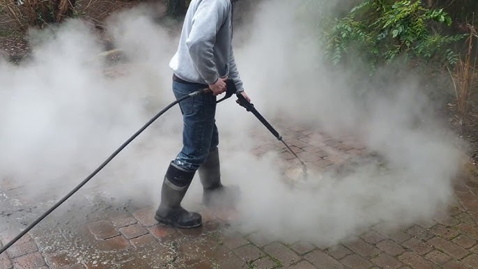 Outdoor Surface Steam Cleaning